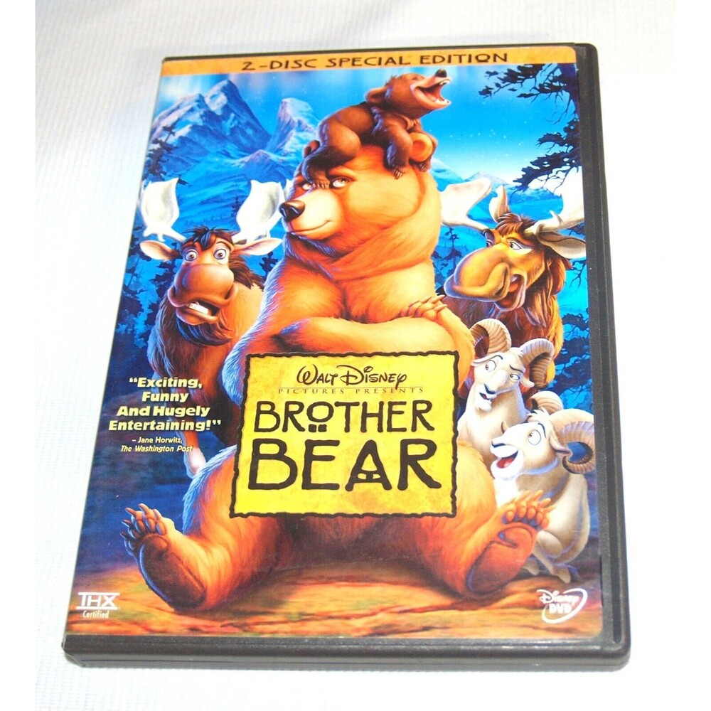 Brother Bear (DVD, 2003) Walt Disney special 2 Disc Edition with lots of bonuses